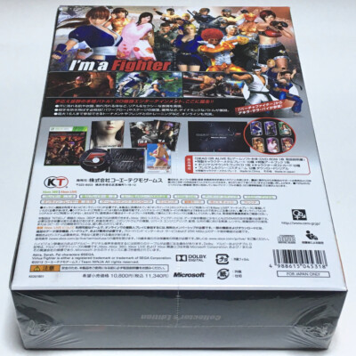 2024特集 Xbox360 Dead Or Alive 5 Collector'S Edition Japan Unopened アクション