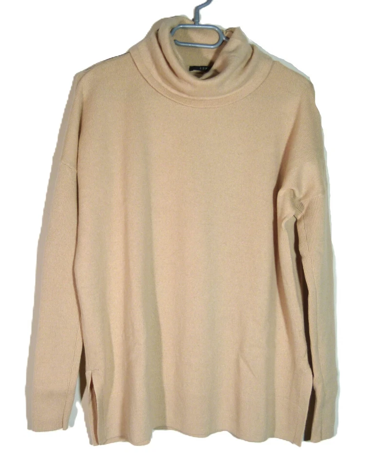 ESPRIT Rollkragen Pullover Damen 100 % Kaschmir gr. S Beige - Bild 1 von 4