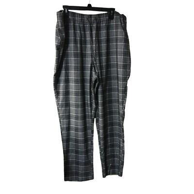 NINE WEST PULL ON BLACK AND WHITE PLAID DRESS PANTS