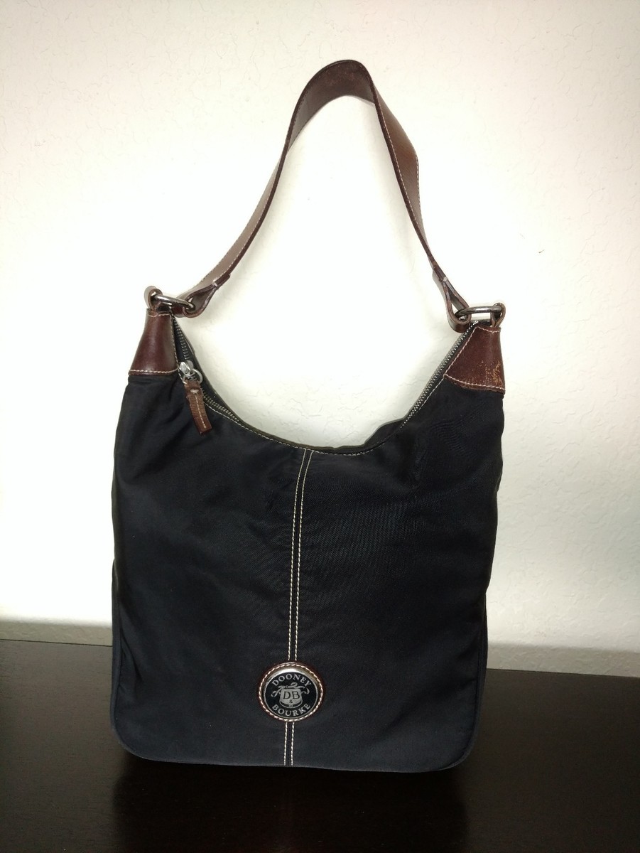 Dooney &amp; Bourke | Bags | Dooney Bourke Wayfarer Hobo In Navy Blue