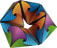 Euclidean Cube Fidget Toys for Kids, Desk Toy for Adults to Stay Calm and Foc