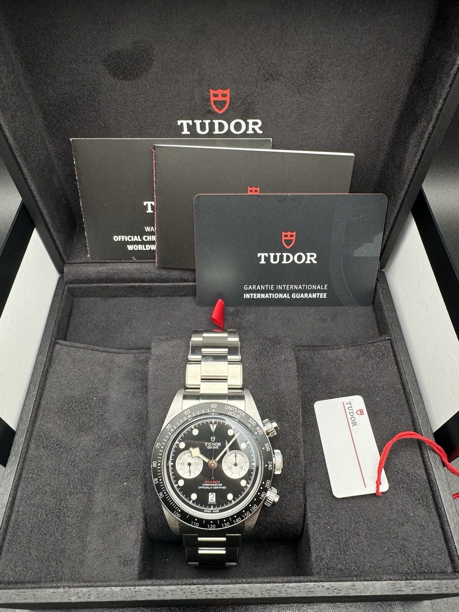 2022 Tudor Black Bay Chronograph Automatic Stainless Steel Mens