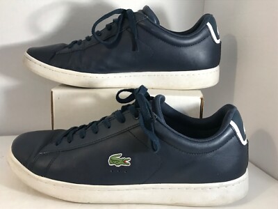 Lacoste Carnaby Evo Navy - Blue Leather 