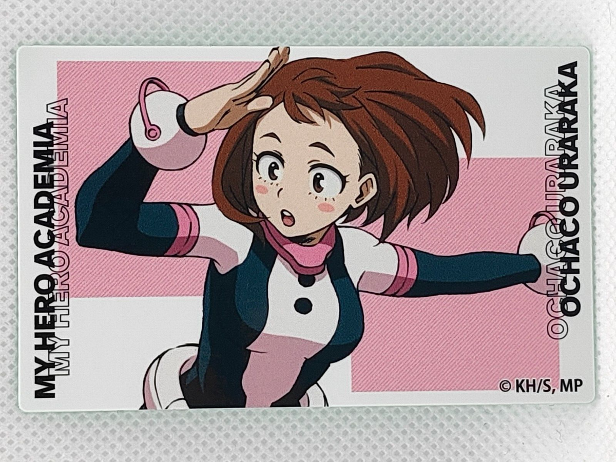 OCHAKO URARAKA My HERO Academia Comic Anime Illustration Card Made
