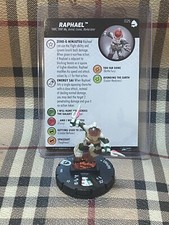 Heroclix TMNT Raphael 025 - Rare - Shredders Return Gravity Feed - NEW