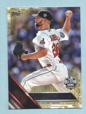 2016 Topps Baseball Update GOLD Corey Kluber US56 Cleveland Indians