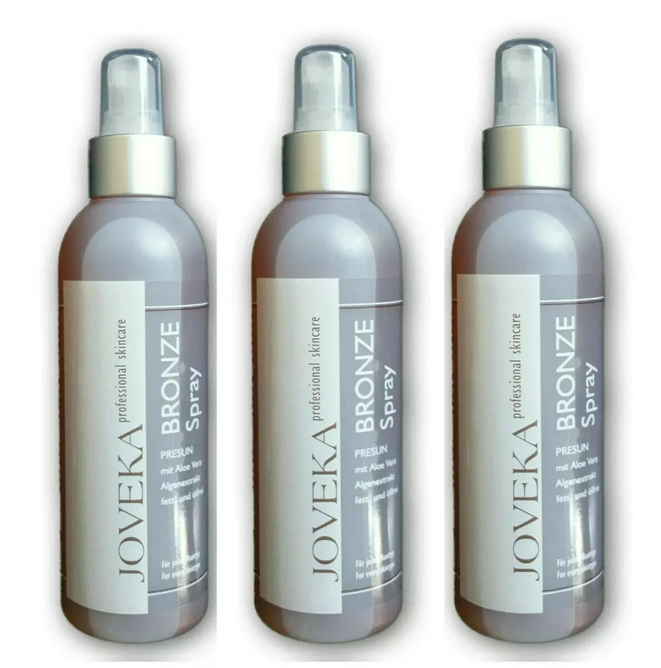 Joveka/Bronze Spray 3x200ml/Solariumkosmetik/Bräunungslotion
