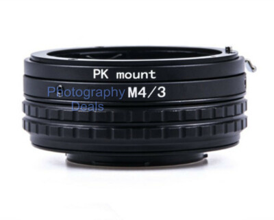 25-40mm Adjustable Focus Helicoid Macro Tube for Pentax PK Lens to Micro 4/3 M43