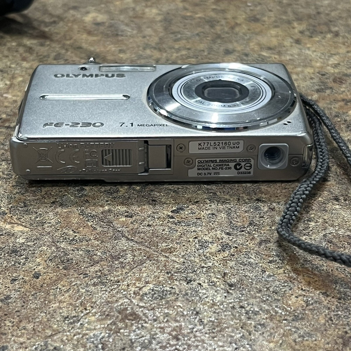 Olympus FE FE-230 7.1MP Digital Camera - Silver for sale online | eBay