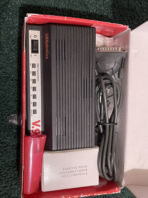 US Robotics USR5686E 56k V.92 External Serial Data Fax Modem