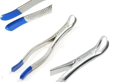 PREMIUM GERMAN AUTOCLAVABLE COW HORN LOWER MOLAR DENTAL EXTRACTING FORCEPS #23