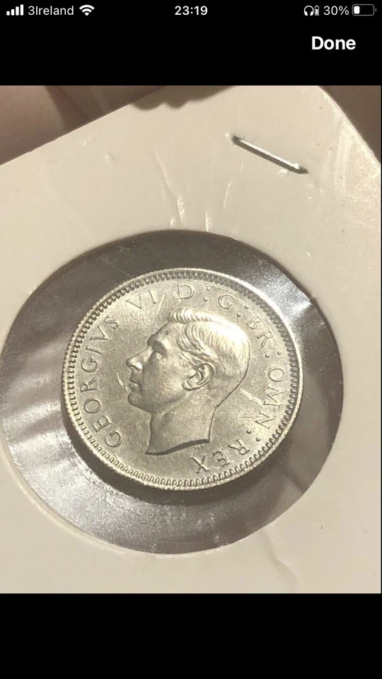 1951 Proof sixpence George VI 20 k minted - Image 3 of 4