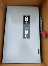 GE TG3222 General Duty Safety Switch, 60A, 240 Volt, 3PH 3W, Disconnect