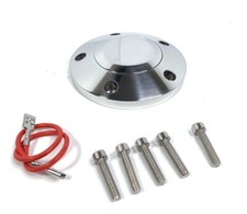 Steering Wheel Horn Button W Polished Finish Fits Most 5 Hole Steering Wheels Steering Wheel Horn Button W Polished Finish Fits Most 5 Hole Steering Wheels