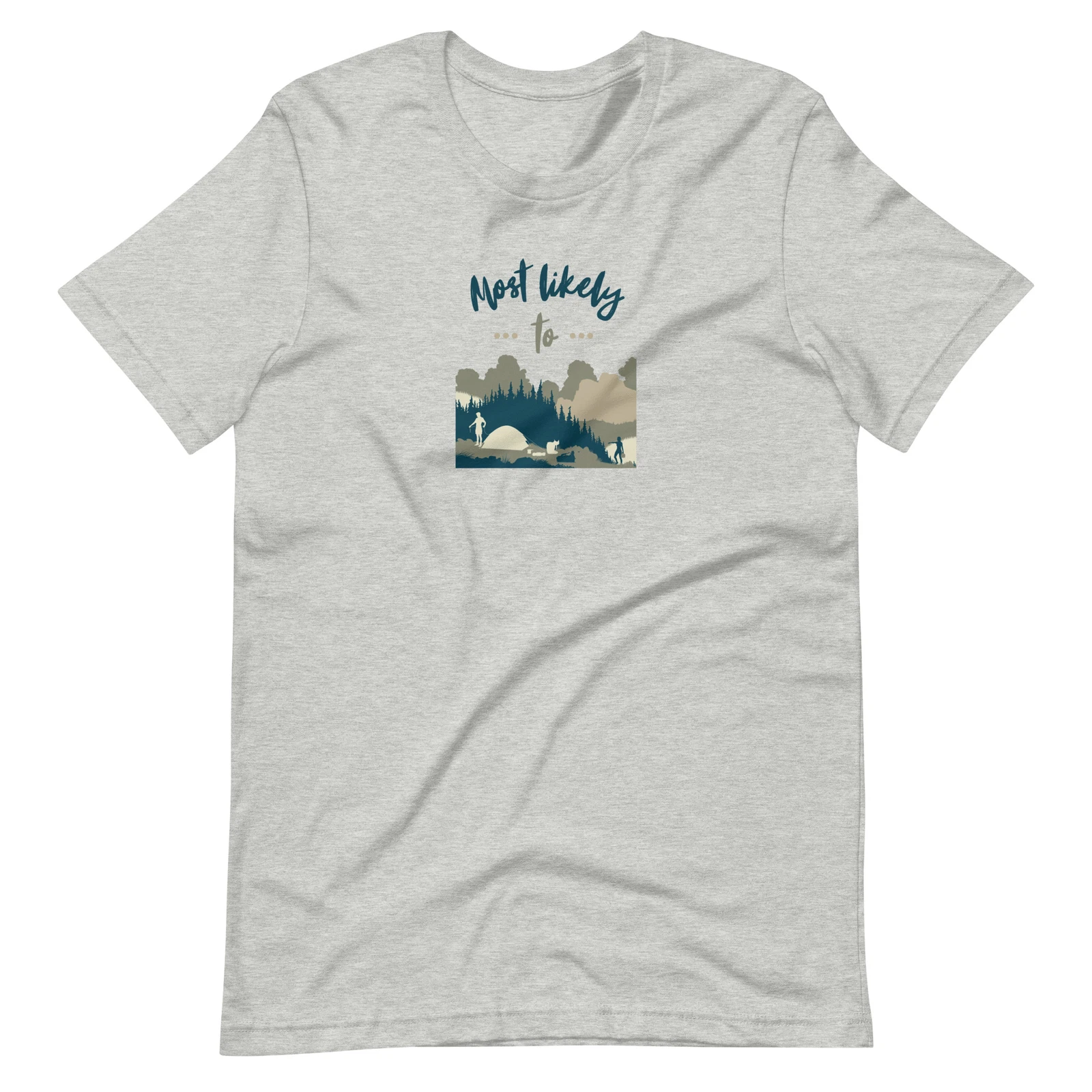 Most Likely To Go Camping Shirt Nature Lover Shirt Hiking Outdoor Camp T-Shirt
Opens in a new window