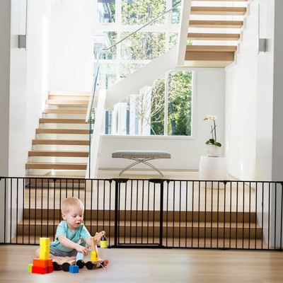 New Fireplace Fence Baby Child Toddler Safety Pet Gate Dog Barrier