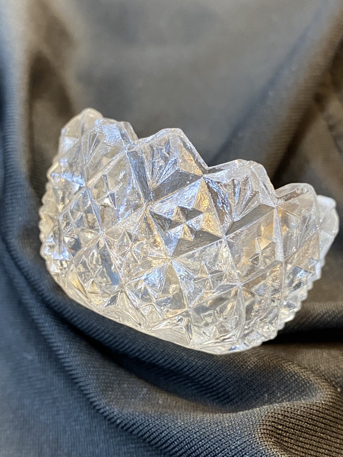 EAPG Westmoreland Specialty Co No. 300 (OMN) 1890 Open Salt Cellar Thumbelina