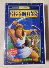 Hercules 1995 Animated VHS Video Tape Jetlag Productions Cayre Bros Goodtime