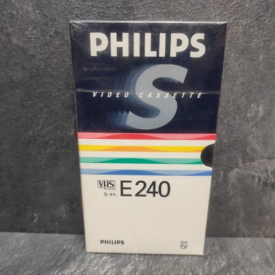 Philips E240 Videokassette Video Kassette S   4h OVP Neu | VHS 