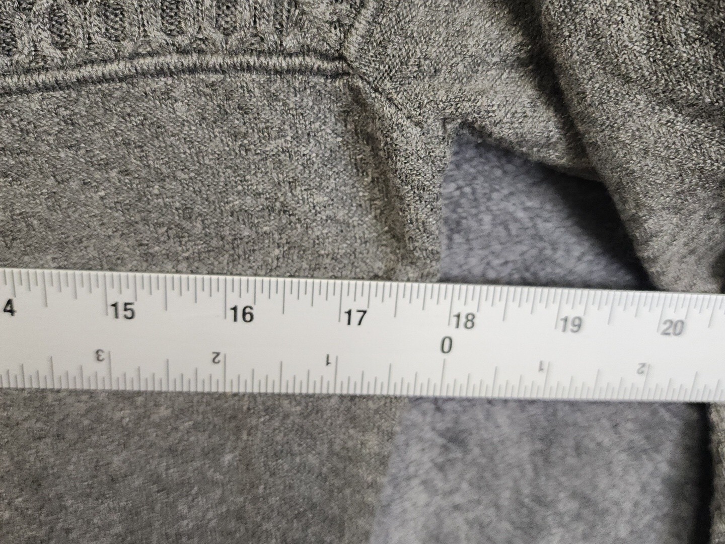 Express Women's Medium Gray Pullover Long Sleeve … - image 8