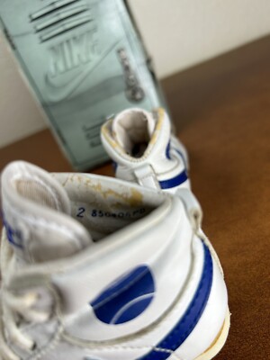 VTG 1985 Nike Infantry Shoes Infant 2 OG Box 8505 1980's VTG 1985 Nike Infantry Shoes Infant 2 OG Box 8505 1980's