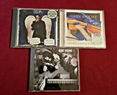 3fach Gary MOORE: After Hours; 1982 Ballads&Blues; Around The Next Dream