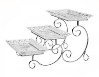 Godinger Dublin 3-tier Server, New, Free Shipping on sale Godinger Dublin 3-tier Server, New, Free Shipping on sale