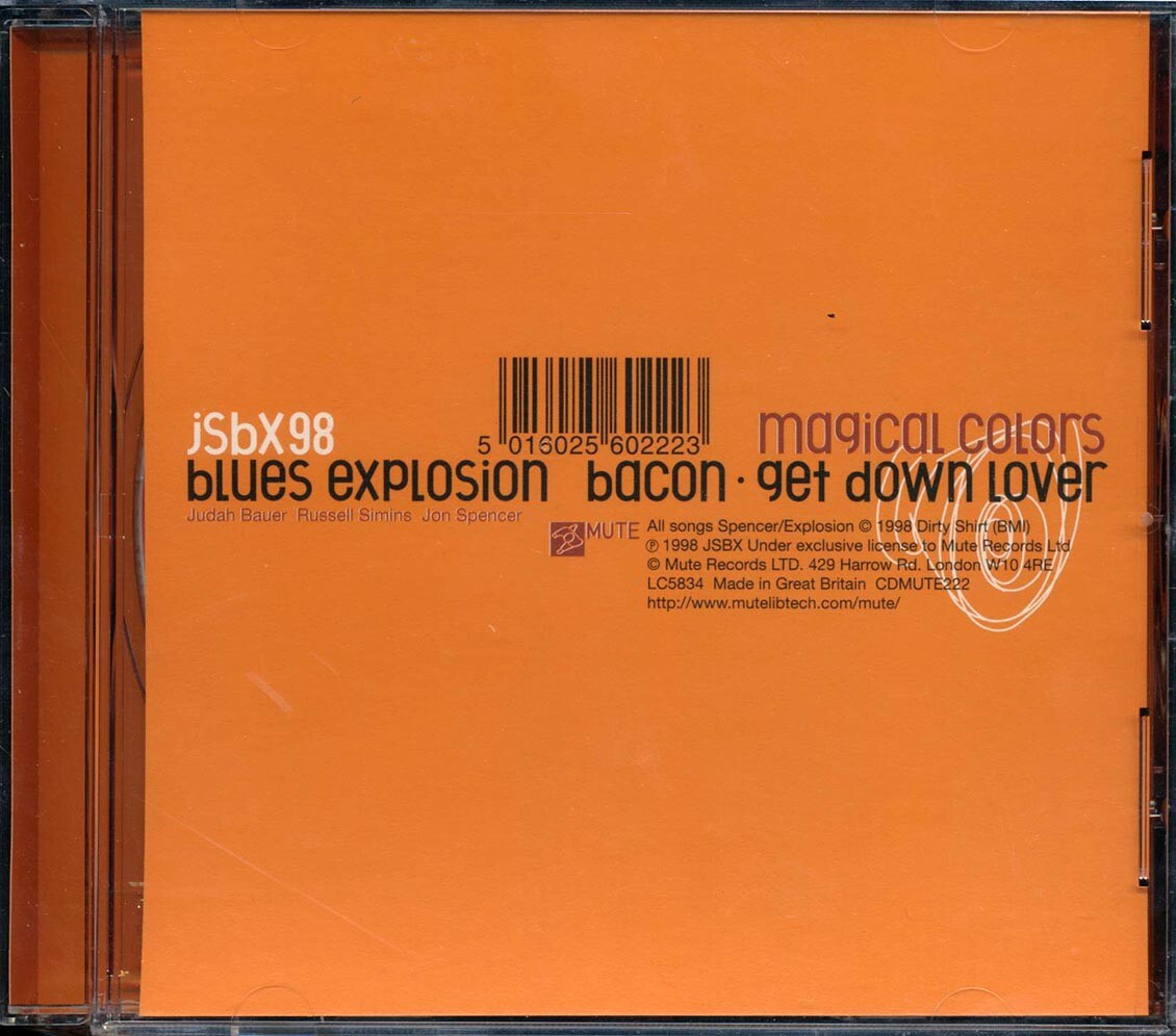 CD The Jon Spencer Blues Explosion - Волшебные цвета