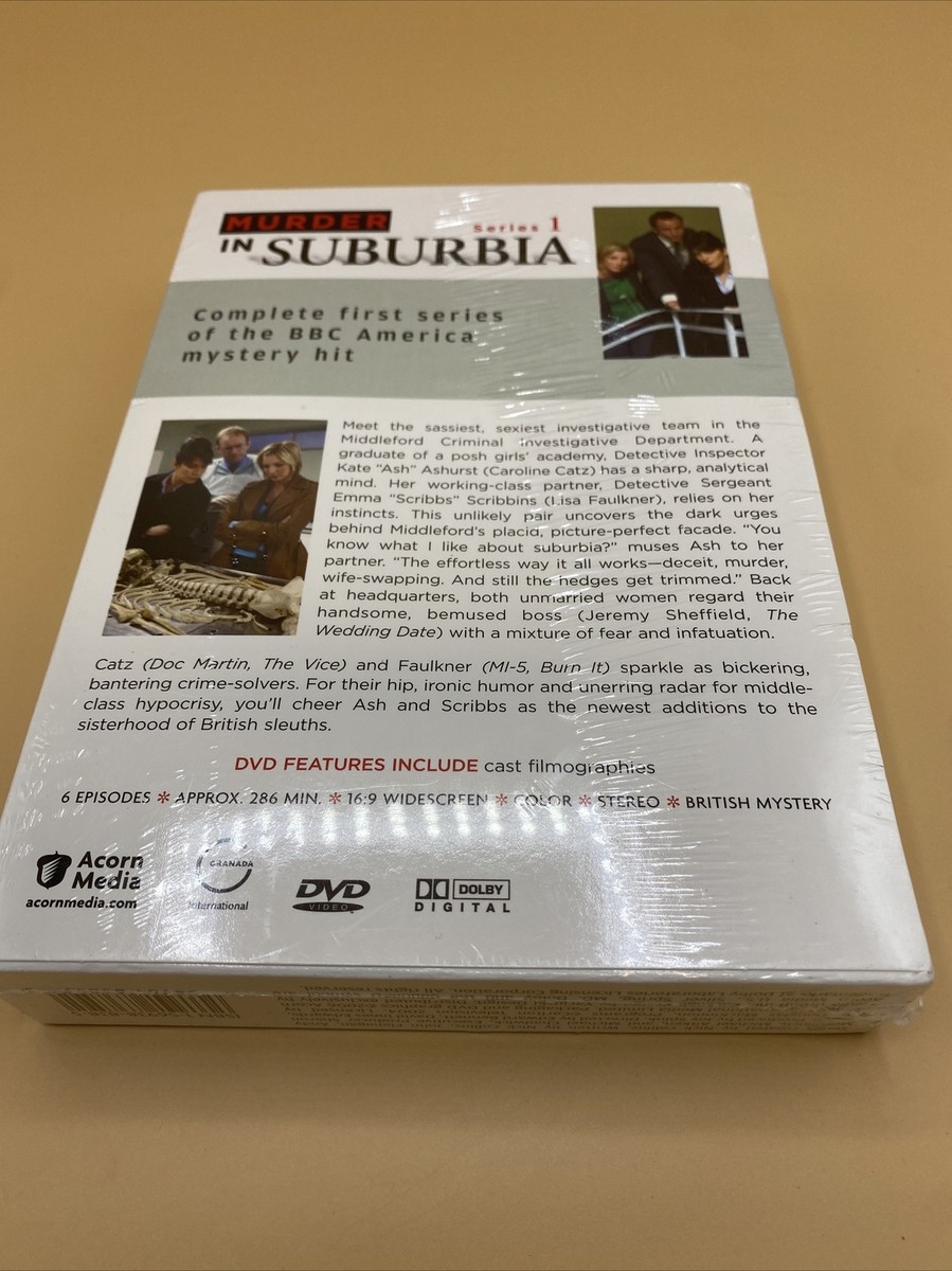 Murder in Suburbia - Series 1 (DVD, 2006) Caroline Catz NEW