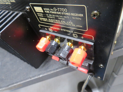 Sansui G-series Speaker replacement connectors-2 SETS  A&B. NEW 3D printed part.