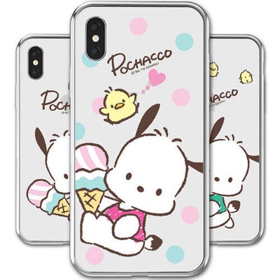 Pochacco Clear Case für iPhone 15 14 13 12 11 Pro Pro Max mini Plus