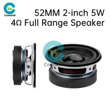 2inch 5W 4 Ohm Full-frequency Speaker 52MM Round Small Speaker Audio Loudspeaker
