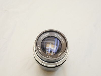 Dallmeyer Super-Six F/1.9 44mm camera lens, 675435 - RARE | eBay