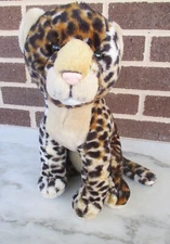 E&J Classics Leopard has Unique Spotted Colors Plush 12" Tall Sitting