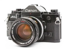 Exc 4 Canon A-1 SLR 35mm Film Camera FD 50mm f/1.4 S.S.C. Lens from JAPAN