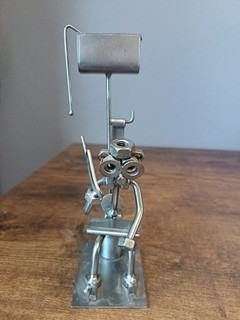 Metal Art Sculpture Nuts and Bolts Set