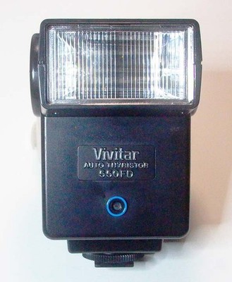 Vivitar 550FD Auto Thyristor Shoe Mount Flash