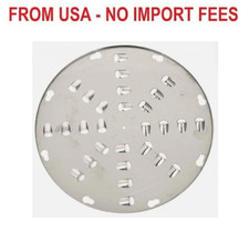 1/2" Cheese Vegetable Grater Shredder Discs for Hobart Pelican Head Chopper etc