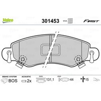 Valeo BremsbeläGe Vorne FüR Opel Agila (A) Suzuki Wagon R+ Ignis II