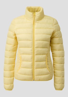 QS - Steppjacke mit Stehkragen - Farbe: Hellgelb