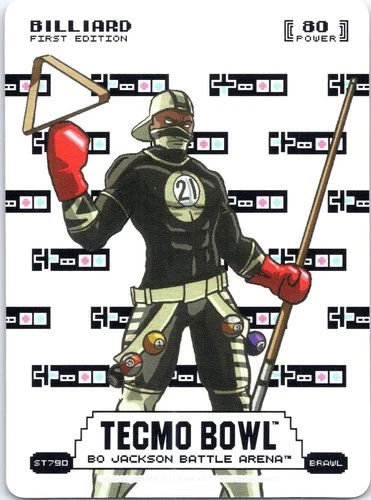 Bo Jackson Battle Arena Tecmo Bowl Billiard Brawl Sore Thumb Dalton Hilliard