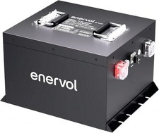 48V 105Ah Lithium Golf Cart Battery 200A BMS 6000 Cycles APP Charger Monitor Set