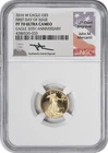2016-W $5 American Gold Eagle PR70UCAM First Day of Issue NGC