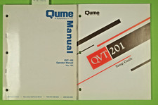 Vintage Manual - 2  Qume Manuals 1984/85 - QVT 201, QVT-103