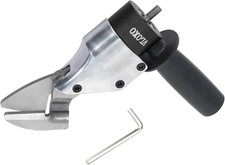 Professional Metal Shear Drill Attachment, Sheet Metal Cutter for Drill Attachme