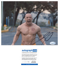 James McAvoy Signed Autographed GLASS 8x10 Photo ACOA Split Unbreakable