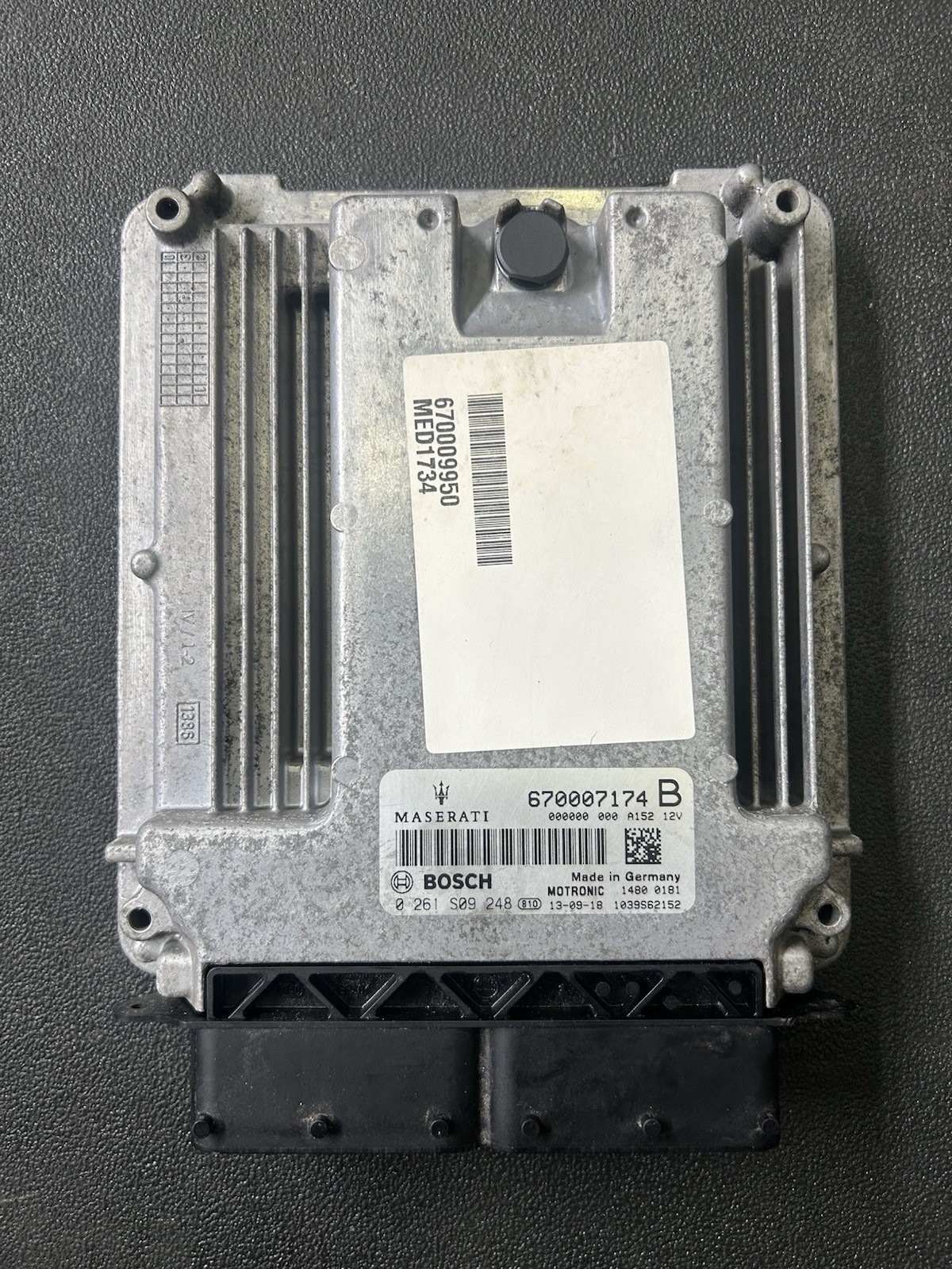 2014-2017 Maserati (Ghibli/Quattroporte) | Engine Control Module - 67007174 OEM