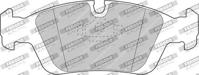 Bremsbelagsatz, Scheibenbremse FCP725R FERODO RACING für BMW WIESMANN
