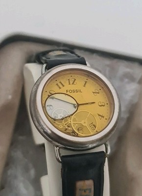 Fossil Shiseido Limited Vintage Rarität Seltenheit Armbanduhr Uhr Wristwatch TOP