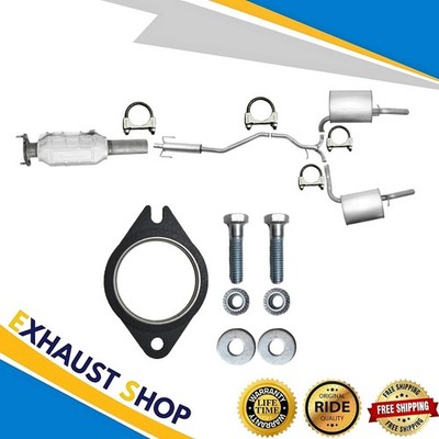 RearConverter+Y-Pipe+Left&RightMufflerFor06-12Fusion&06-11Milan&06Zephyr3.0L FWD